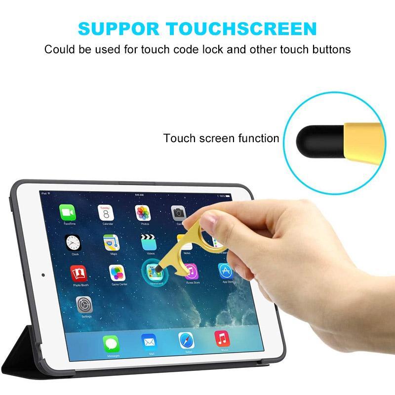 כלים לפתיחת דלתות ללא מגע עם תליון מחזיק מפתחות – תמונה 3