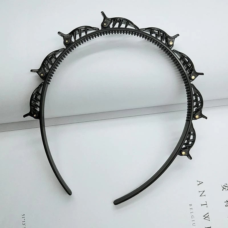 סיכת שיער בתסרוקת פוני כפול – תמונה 2