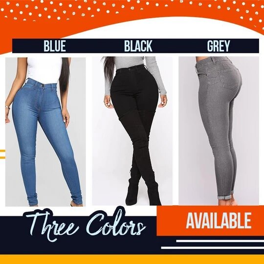 ג'ינס סטרץ' בגזרה מושלמת – תמונה 3