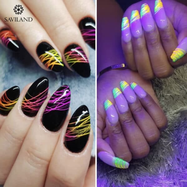 סט ג'ל לציפורניים זוהר עכביש – תמונה 4