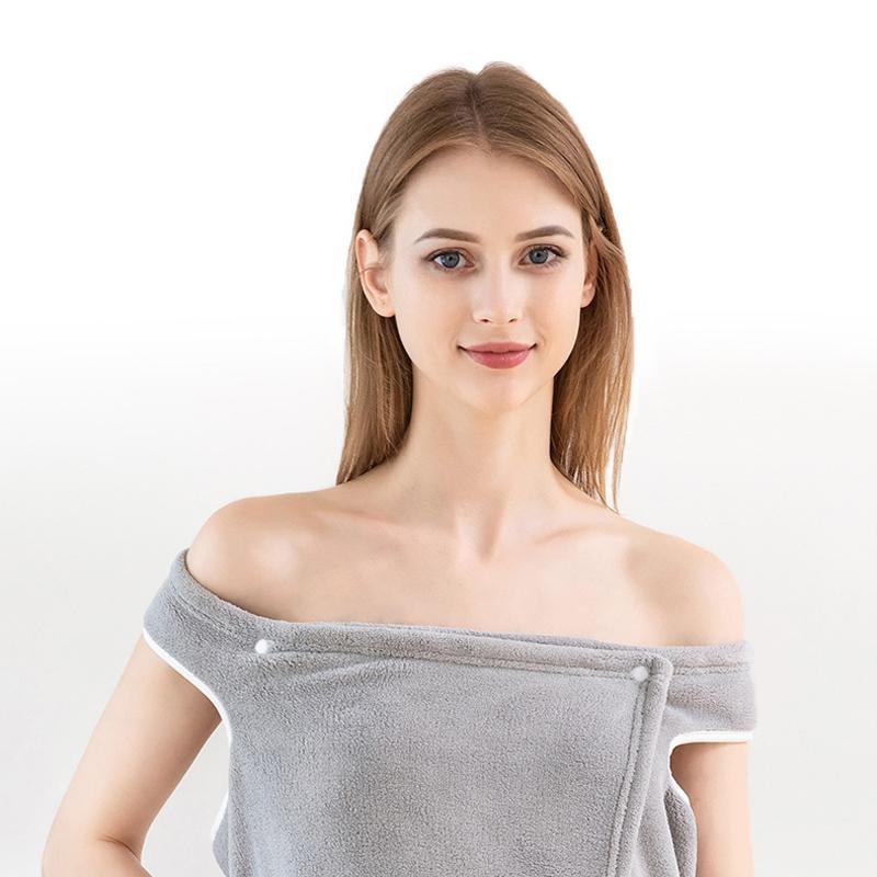 נשים מהיר יבש לביש חלוקי קטיפה מיקרופייבר – תמונה 4