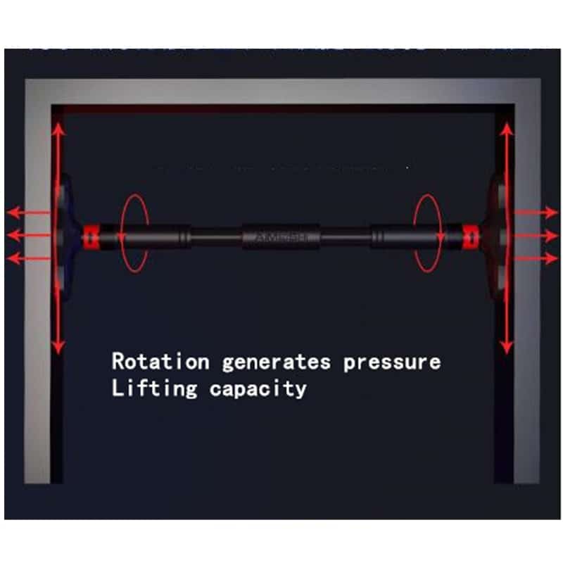 בר אופקי לדלת חדר כושר לבית – תמונה 4