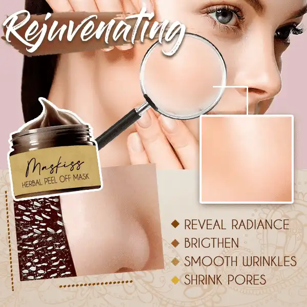 Maskiss Herbal Peel Off מסכת – תמונה 4