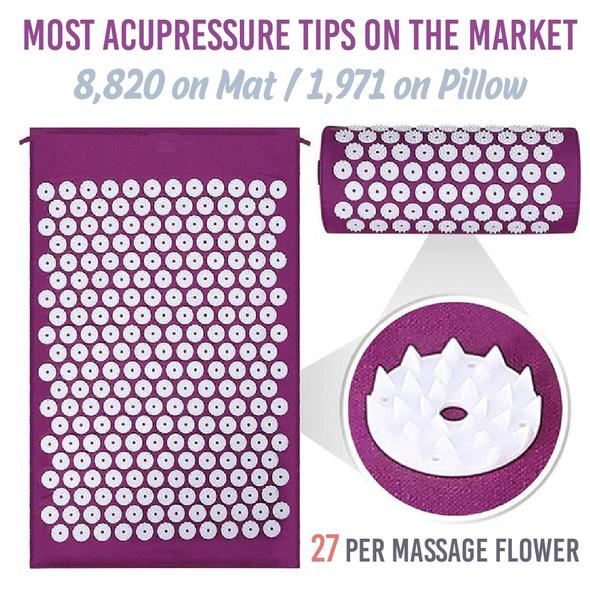 מחצלת אקופרסורה להקלה על כאבי שרירים – תמונה 4