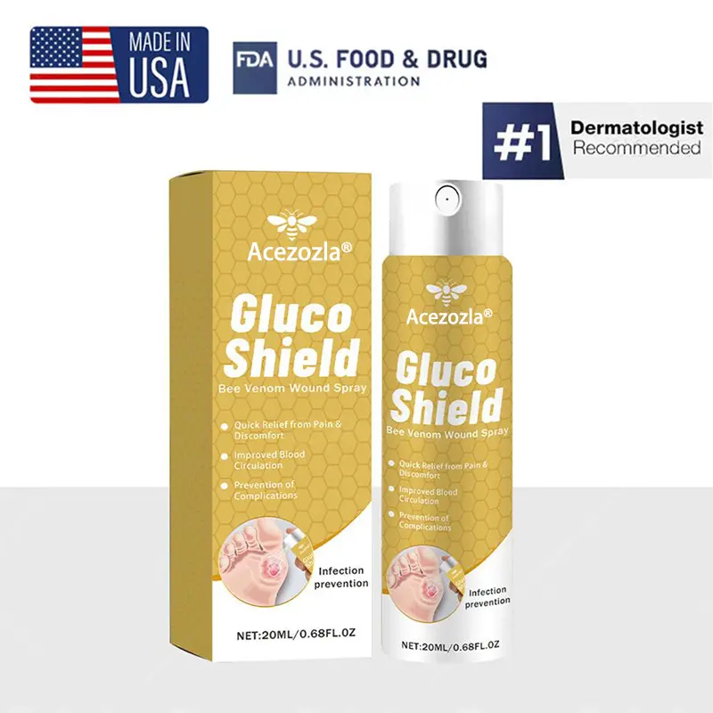 תרסיס ארס פצעים של GlucoShield Bee