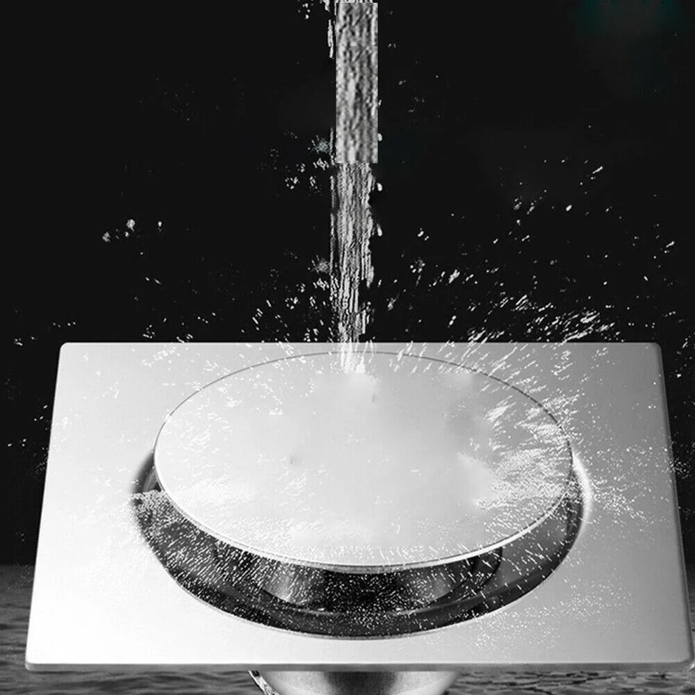 ⁦ניקוז רצפה מוקפץ מנירוסטה⁩ – תמונה ⁦4⁩