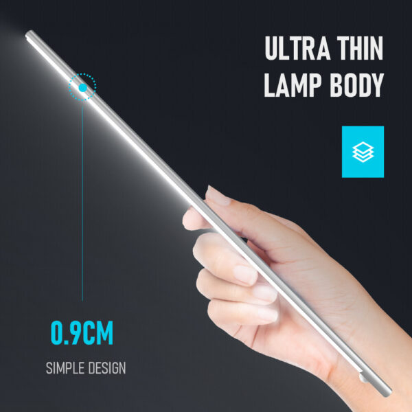 אורות ארון חיישן תנועה נטענים – תמונה 2